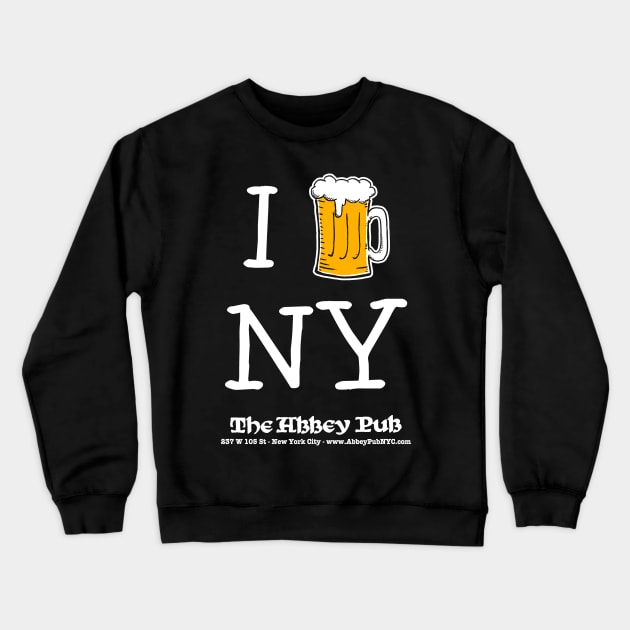 I Beer New York Crewneck Sweatshirt by UselessRob